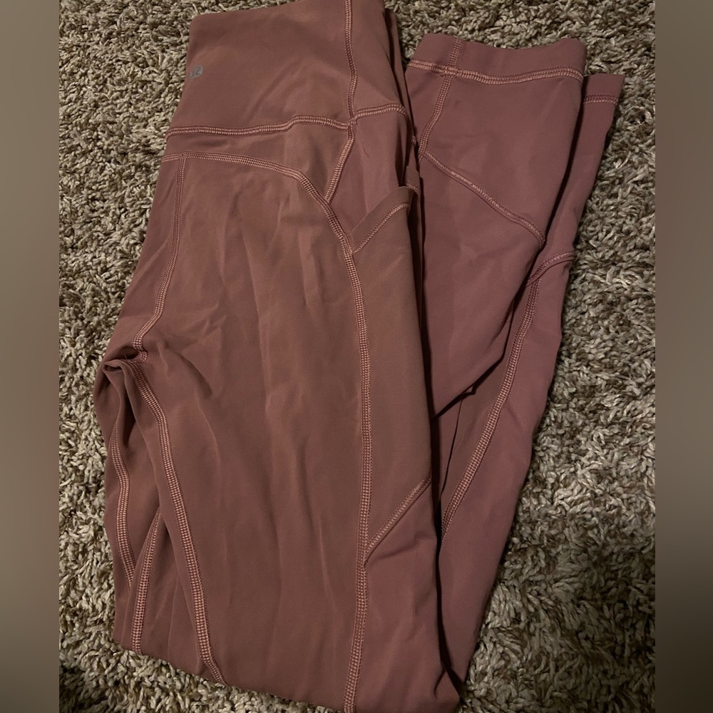 Light Pink Lululemon Leggings
